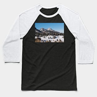 Snowy Peaks Baseball T-Shirt